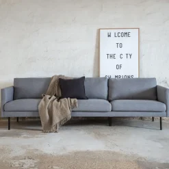 Nohr Rechte Bank|3-zits Bank Bladimir Stof