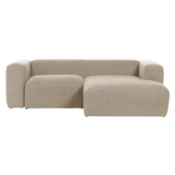 Kave Home Loungebank|2-zits Bank Blok 240cm, kleur Beige