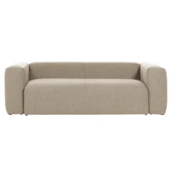 Kave Home Rechte Bank|2-zits Bank Blok 210cm, kleur Beige