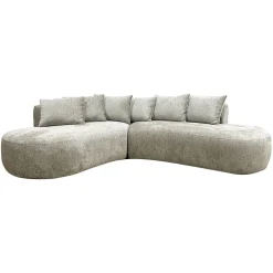 Richmond Interiors Organische Bank|4-zits Bank Cassie Chenille, kleur Desert