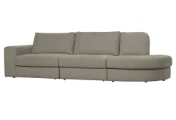 vtwonen Rechte Bank|2,5-zits Bank Family Ronding Rechts, Woven