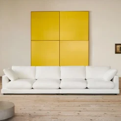 Kave Home Rechte Bank|6-zits Bank Gala Chenille, 390cm