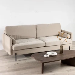 Nohr Rechte Bank|3-zits Bank Janara Velvet, 210cm