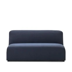 Kave Home Rechte Bank|2-zits Bank Neom kleur Donkerblauw