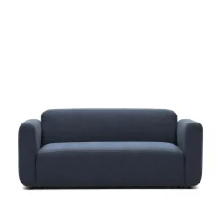 Kave Home Rechte Bank|2-zits Bank Neom kleur Donkerblauw