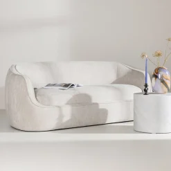 Nohr Rechte Bank|3-zits Bank Quentella kleur Lichtgrijs