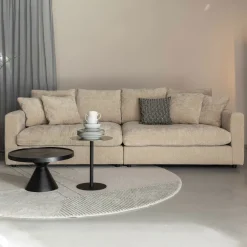 Zuiver Rechte Bank|3-zits Bank Sense Chenille Naturel