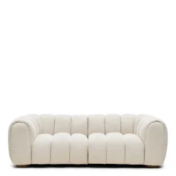 Rivièra Maison Rechte Bank|3,5-zits Bank Vicenza Chenille, kleur Off White
