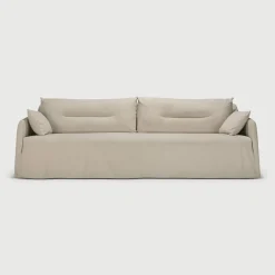 Ethnicraft Rechte Bank|3-zits Bank Weave Structuurstof