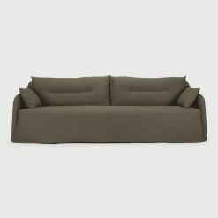 Ethnicraft Rechte Bank|3-zits Bank Weave Structuurstof