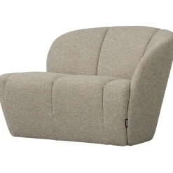 WOOOD Organische Bank|2-zits Bankje Mojo Bouclé, kleur Melange Beige