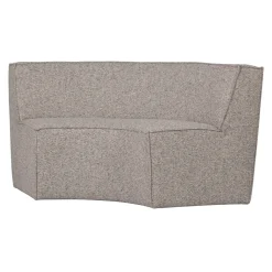 WOOOD Eetkamerbanken|2-zits Eetkamerbank Europa Geweven stof