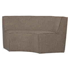 WOOOD Eetkamerbanken|2-zits Eetkamerbank Europa Geweven stof