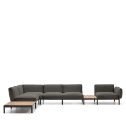 Kave Home Loungesets|5-zits Hoek Loungebank Sorells 277 x 446cm