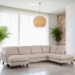 BASE Hoekbank|3-zits Hoekbank Mansi kleur Beige
