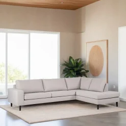 BASE Hoekbank|3-zits Hoekbank Yuridia kleur Grijs