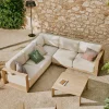 Kave Home Loungesets|5-zits Loungebank Ambra Acaciahout