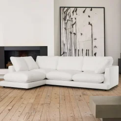 Kave Home Hoekbank|4-zits Loungebank Gala Chenille, 300cm