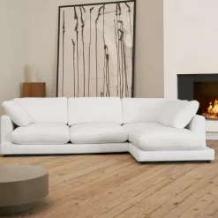 Kave Home Hoekbank|4-zits Loungebank Gala Chenille, 300cm