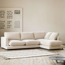 Kave Home Hoekbank|4-zits Loungebank Gala Chenille, 300cm