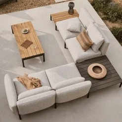 Kave Home Loungesets|4-zits Loungebank Sorells 317 x 353cm