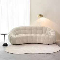 LABEL51 Organische Bank|3-zits Organische Bank Cloud Elite stof, 238cm