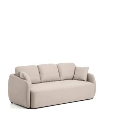 Kave Home Slaapbank|Slaapbanken, Slaapstoelen & Vouwbedden|3-zits Slaapbank Laira Chenille, kleur Beige