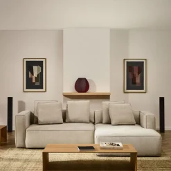 Kave Home Slaapbank|Slaapbanken, Slaapstoelen & Vouwbedden|3-zits Slaapbank Marela 276cm, kleur Beige