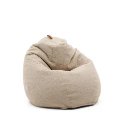 Kave Home Poefs & Hockers|Zitzak Vicka Bouclé, kleur Beige