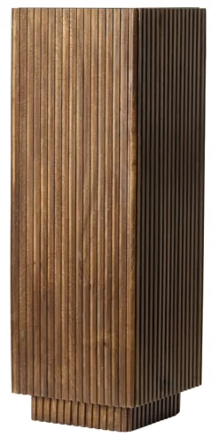 Light & Living Zuilen/Pilaren|Zuil Gatura Mangohout, 100cm hoog Bruin