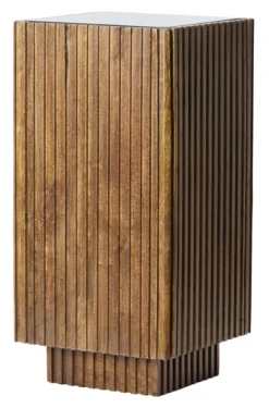 Light & Living Zuilen/Pilaren|Zuil Gatura Mangohout, 60cm hoog Bruin