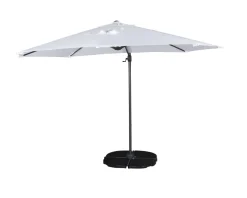 Nohr Parasols & Parasolvoeten|Zweefparasol Antasia 300 x 300cm