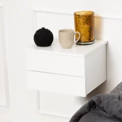 Bendt Nachtkastjes|Nachtkastjes|Zwevend Nachtkastje Grete Met 2 lades