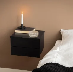 Bendt Nachtkastjes|Nachtkastjes|Zwevend Nachtkastje Grete Met 2 lades