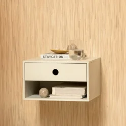 WOOOD Nachtkastjes|Nachtkastjes|Zwevend Nachtkastje Nancy Met 1 lade